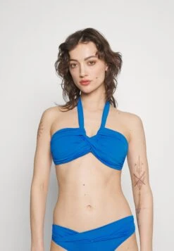 Seafolly Collective Halter Bandeau - Bikinitop - Azure