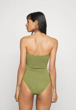 Seafolly Sea Dive Bandeau Maillot - Badpak - Khaki -Fashion Verkoop f0a5534f1d454bf2ab1977c43f26db6c