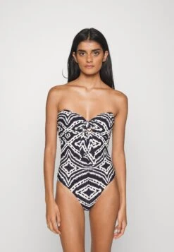 Seafolly Zanzibar Twist Tie Front One Piece - Badpak - Black